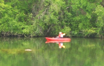 Kayaking at Shady Oaks RV